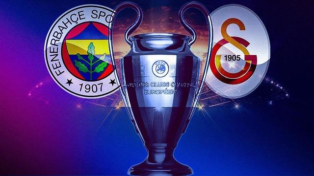 Şampiyonlar Ligi kurası için geri sayım! Fenerbahçe ve Galatasaray'ın muhtemel rakipleri belli oldu